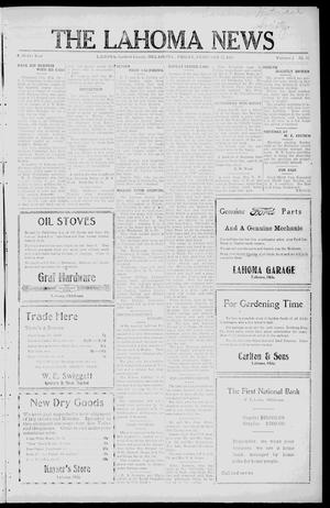 The Lahoma News (Lahoma, Okla.), Vol. 2, No. 47, Ed. 1 Friday, February 27, 1925