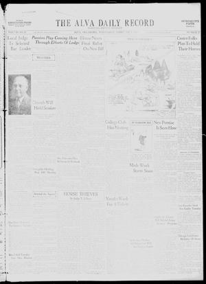 The Alva Daily Record (Alva, Okla.), Vol. 31, No. 27, Ed. 1 Wednesday, February 1, 1933