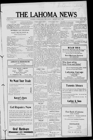 The Lahoma News (Lahoma, Okla.), Vol. 4, No. 5, Ed. 1 Friday, May 7, 1926