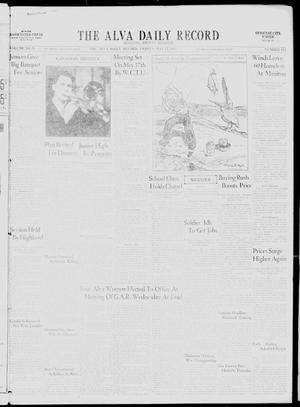 The Alva Daily Record (Alva, Okla.), Vol. 31, No. 115, Ed. 1 Friday, May 12, 1933