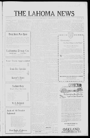 The Lahoma News (Lahoma, Okla.), Vol. 5, No. 43, Ed. 1 Friday, January 27, 1928
