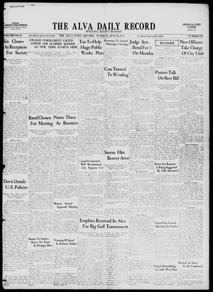 The Alva Daily Record (Alva, Okla.), Vol. 31, No. 124, Ed. 1 Tuesday, May 23, 1933