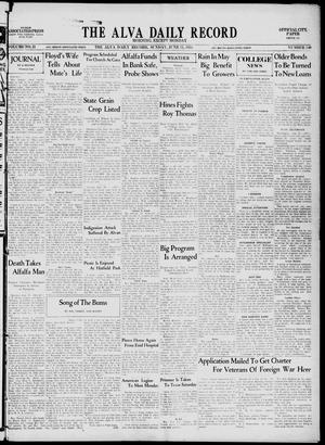 The Alva Daily Record (Alva, Okla.), Vol. 31, No. 140, Ed. 1 Sunday, June 11, 1933