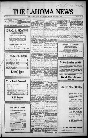 The Lahoma News (Lahoma, Okla.), Vol. 6, No. 42, Ed. 1 Friday, January 18, 1929