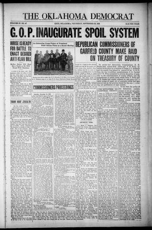 The Oklahoma Democrat (Enid, Okla.), Vol. 27, No. 47, Ed. 1 Thursday, November 29, 1923