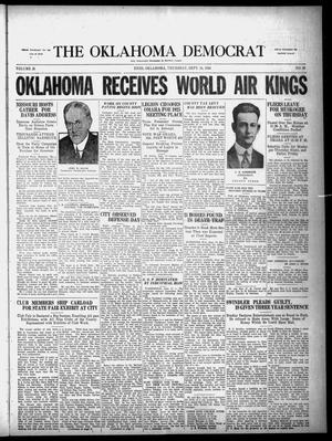 Primary view of object titled 'The Oklahoma Democrat (Enid, Okla.), Vol. 28, No. 36, Ed. 1 Thursday, September 18, 1924'.