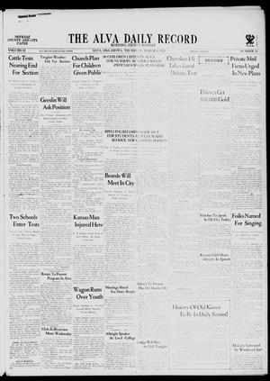 The Alva Daily Record (Alva, Okla.), Vol. 32, No. 58, Ed. 1 Thursday, March 8, 1934