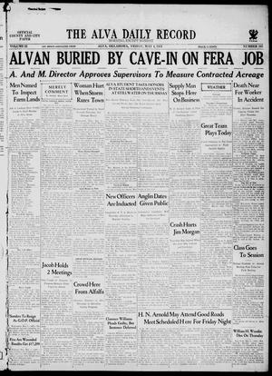 The Alva Daily Record (Alva, Okla.), Vol. 32, No. 105, Ed. 1 Friday, May 4, 1934