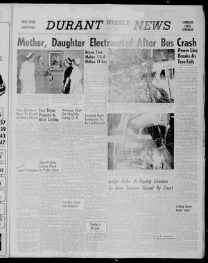Durant Weekly News and Bryan County Democrat (Durant, Okla.), Vol. 60, No. 26, Ed. 1 Friday, May 16, 1958