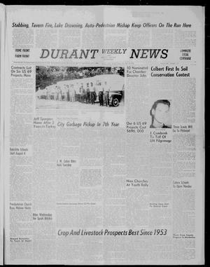Durant Weekly News and Bryan County Democrat (Durant, Okla.), Vol. 60, No. 35, Ed. 1 Friday, July 18, 1958