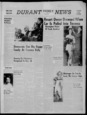 Durant Weekly News and Bryan County Democrat (Durant, Okla.), Vol. 60, No. 48, Ed. 1 Friday, October 17, 1958