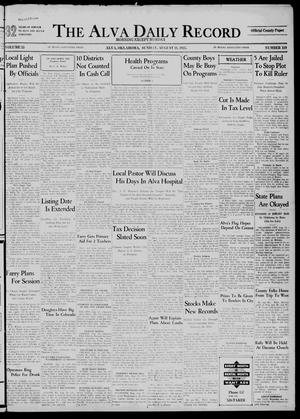 The Alva Daily Record (Alva, Okla.), Vol. 33, No. 189, Ed. 1 Sunday, August 11, 1935