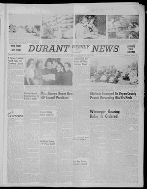 Durant Weekly News and Bryan County Democrat (Durant, Okla.), Vol. 60, No. 49, Ed. 1 Friday, October 24, 1958