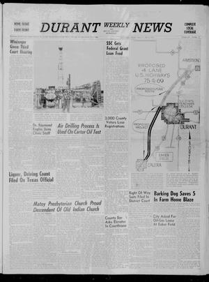 Durant Weekly News and Bryan County Democrat (Durant, Okla.), Vol. 63, No. 12, Ed. 1 Friday, February 6, 1959