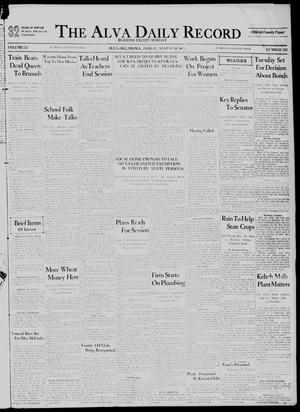 The Alva Daily Record (Alva, Okla.), Vol. 33, No. 205, Ed. 1 Friday, August 30, 1935