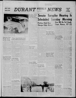 Durant Weekly News and Bryan County Democrat (Durant, Okla.), Vol. 68, No. 30, Ed. 1 Friday, June 12, 1959