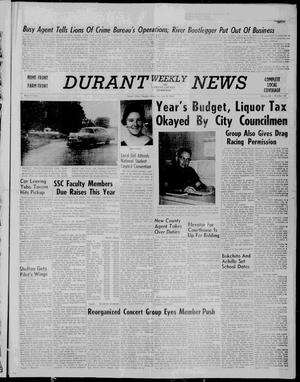 Durant Weekly News and Bryan County Democrat (Durant, Okla.), Vol. 68, No. 34, Ed. 1 Friday, July 10, 1959