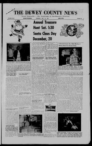 The Dewey County News (Seiling, Okla.), Vol. 39, No. 42, Ed. 1 Thursday, December 11, 1958