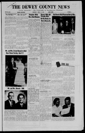 The Dewey County News (Seiling, Okla.), Vol. 40, No. 6, Ed. 1 Thursday, April 2, 1959