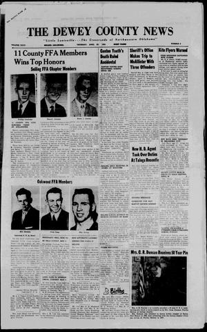 The Dewey County News (Seiling, Okla.), Vol. 40, No. 9, Ed. 1 Thursday, April 23, 1959