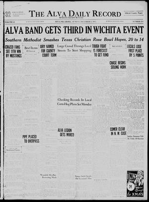 The Alva Daily Record (Alva, Okla.), Vol. 33, No. 284, Ed. 1 Sunday, December 1, 1935