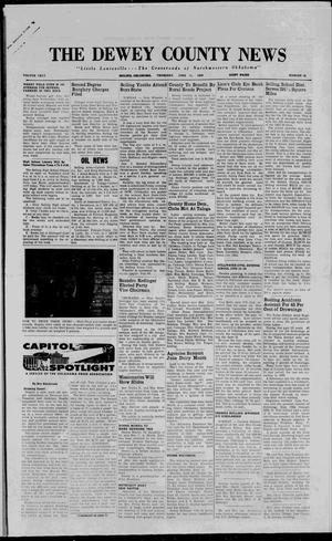 The Dewey County News (Seiling, Okla.), Vol. 40, No. 16, Ed. 1 Thursday, June 11, 1959