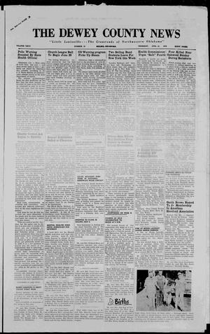 The Dewey County News (Seiling, Okla.), Vol. 40, No. 18, Ed. 1 Thursday, June 25, 1959