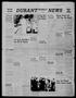 Primary view of Durant Weekly News and Bryan County Democrat (Durant, Okla.), Vol. 29, No. 7, Ed. 1 Friday, January 4, 1957
