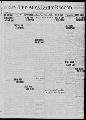 The Alva Daily Record (Alva, Okla.), Vol. 34, No. 5, Ed. 1 Sunday, January 5, 1936