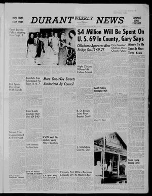 Durant Weekly News and Bryan County Democrat (Durant, Okla.), Vol. 59, No. 40, Ed. 1 Friday, August 23, 1957