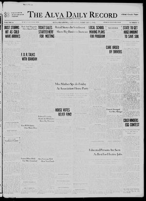 The Alva Daily Record (Alva, Okla.), Vol. 34, No. 34, Ed. 1 Saturday, February 8, 1936