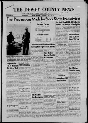 The Dewey County News (Seiling, Okla.), Vol. 38, No. 1, Ed. 1 Thursday, February 28, 1957