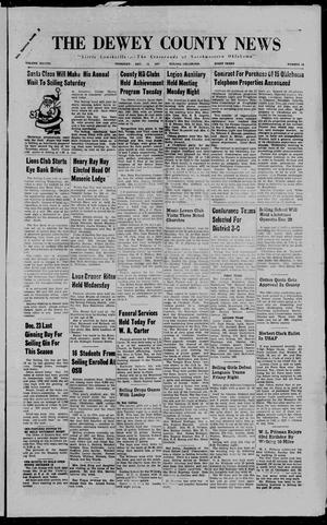 The Dewey County News (Seiling, Okla.), Vol. 38, No. 42, Ed. 1 Thursday, December 12, 1957
