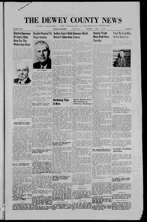 The Dewey County News (Seiling, Okla.), Vol. 39, No. 6, Ed. 1 Thursday, April 3, 1958