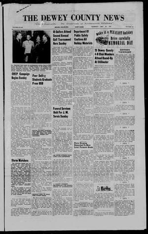 The Dewey County News (Seiling, Okla.), Vol. 39, No. 14, Ed. 1 Thursday, May 29, 1958
