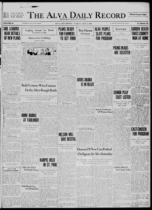 The Alva Daily Record (Alva, Okla.), Vol. 34, No. 106, Ed. 1 Sunday, May 3, 1936