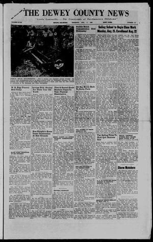 The Dewey County News (Seiling, Okla.), Vol. 39, No. 24, Ed. 1 Thursday, August 7, 1958