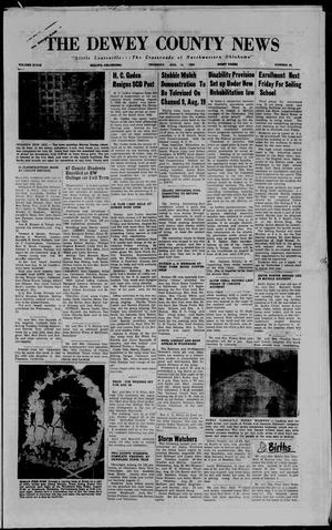 The Dewey County News (Seiling, Okla.), Vol. 39, No. 25, Ed. 1 Thursday, August 14, 1958