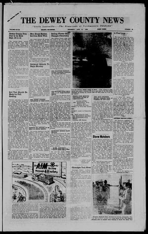 The Dewey County News (Seiling, Okla.), Vol. 39, No. 26, Ed. 1 Thursday, August 21, 1958