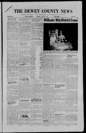The Dewey County News (Seiling, Okla.), Vol. 39, No. 35, Ed. 1 Thursday, October 23, 1958