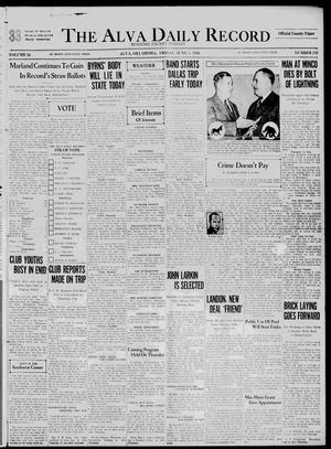 The Alva Daily Record (Alva, Okla.), Vol. 34, No. 133, Ed. 1 Friday, June 5, 1936