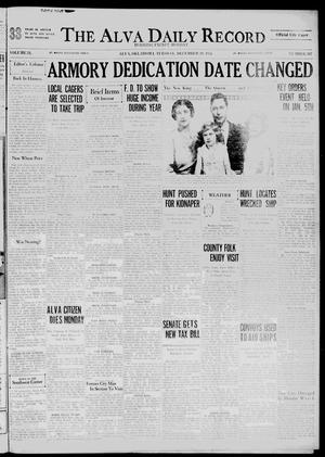 The Alva Daily Record (Alva, Okla.), Vol. 34, No. 307, Ed. 1 Tuesday, December 29, 1936