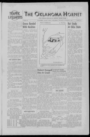 The Oklahoma Hornet (Waukomis, Okla.), Vol. 59, No. 35, Ed. 1 Thursday, October 24, 1957