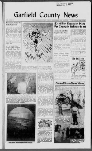 Garfield County News (Enid, Okla.), Vol. 21, No. 53, Ed. 1 Friday, December 30, 1960