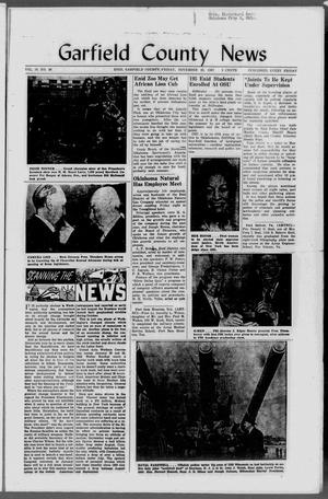 Garfield County News (Enid, Okla.), Vol. 18, No. 48, Ed. 1 Friday, November 29, 1957
