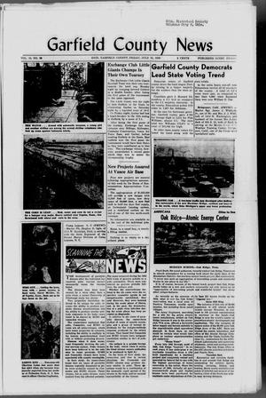 Garfield County News (Enid, Okla.), Vol. 19, No. 30, Ed. 1 Friday, July 25, 1958