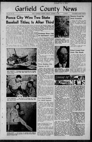 Garfield County News (Enid, Okla.), Vol. 17, No. 32, Ed. 1 Friday, August 10, 1956
