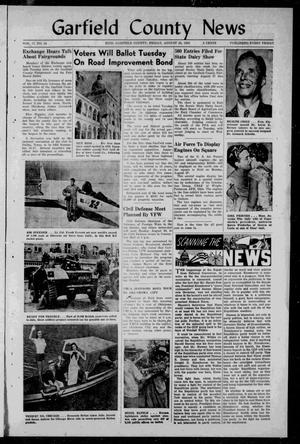 Garfield County News (Enid, Okla.), Vol. 17, No. 34, Ed. 1 Friday, August 24, 1956