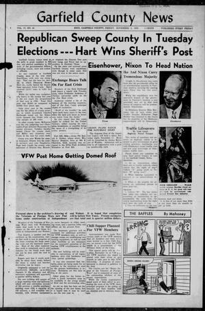 Garfield County News (Enid, Okla.), Vol. 17, No. 45, Ed. 1 Friday, November 9, 1956