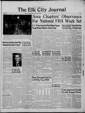 The Elk City Journal (Elk City, Okla.), Vol. 34, No. 26, Ed. 1 Thursday, March 27, 1958